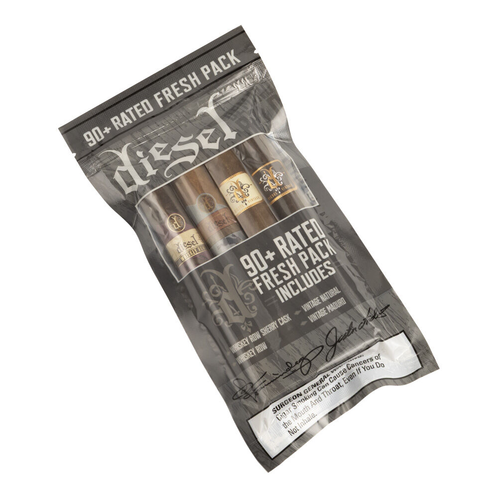 View product media DIE4PK Diesel 90+ Rated 4-Pack Sampler, , jrcigars 2